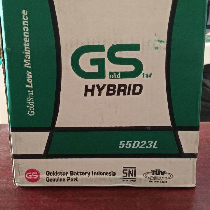 Aki Innova Matic / GS 55D23L Hybrid Goldstar 12V60Ah / Aki Nissan