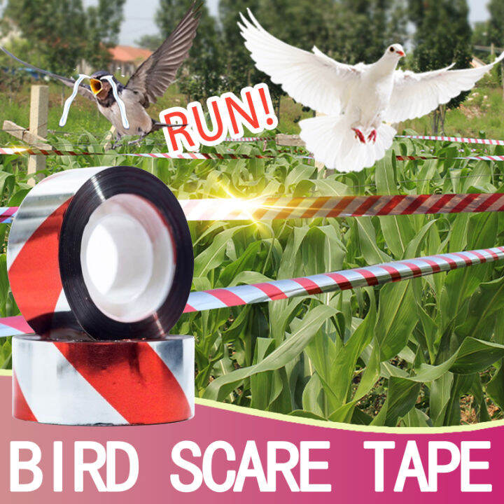 Jcc pigeon bird repellent scare tape devices size 4.8 CM x 50 M by