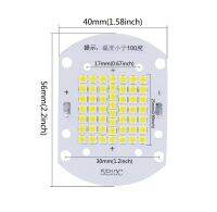 LED COB 50W ชิป 3030SMD แสงสีขาว 30-34V