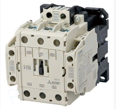 Mitsubishi แมกเนติก คอนแทคเตอร์ S-T50 Coil คอยน์ 220V/440V Magnetic Contactor ST50 มิตซูบิชิ ของแท้ ธันไฟฟ้า



Magnetic contactor (DOL (Direct On Line))
* Mitsubishi (MS-T)
* 3 Poles (3P)
* Rated current (440Vac; AC-3) 48A
* Rated power (440Vac; AC-3) 22