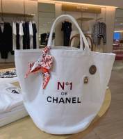 กระเป๋าผ้า Canvas ใบใหญ่ ทรง Tote ใบใหญ่จุมาก   ใส่ไปช็อปปิ้ง ไปทะเล  สวยๆ