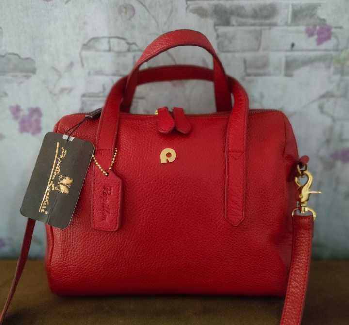 TAS SELEMPANG PAPILLON MERAH SEKEN MULUS BANGET | Lazada Indonesia