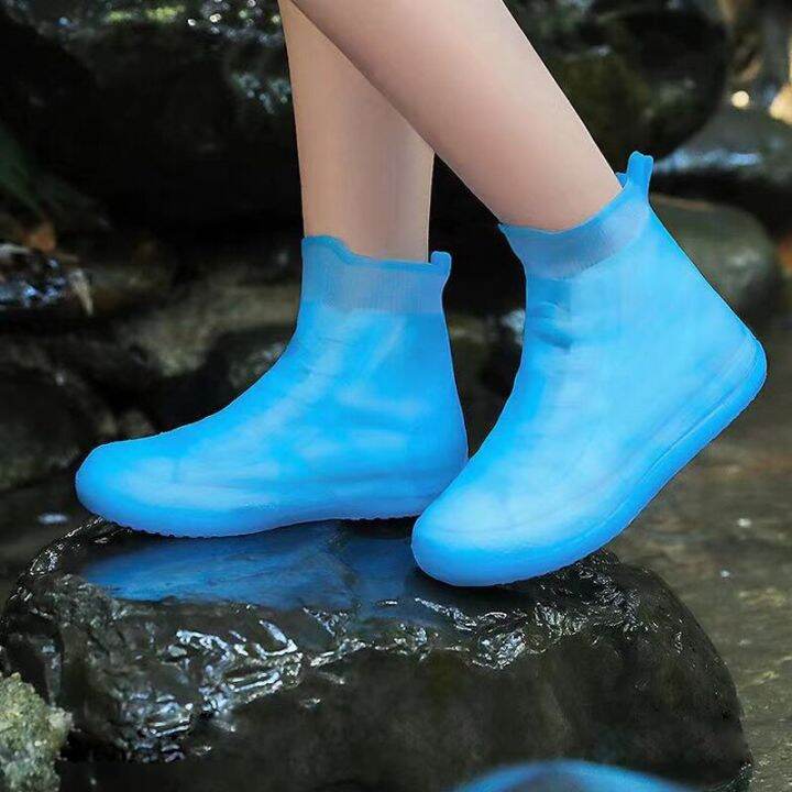 Rain Shoe Covers for Men and Waterproof Silicone Shoe Cover Rain Boots