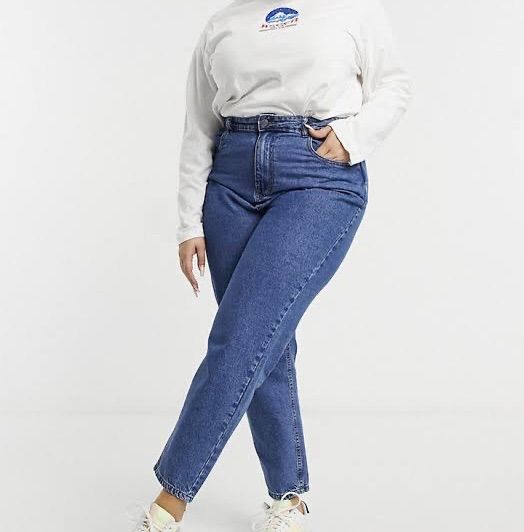 Zara Highwaist Mom Jeans Plus size | Lazada PH