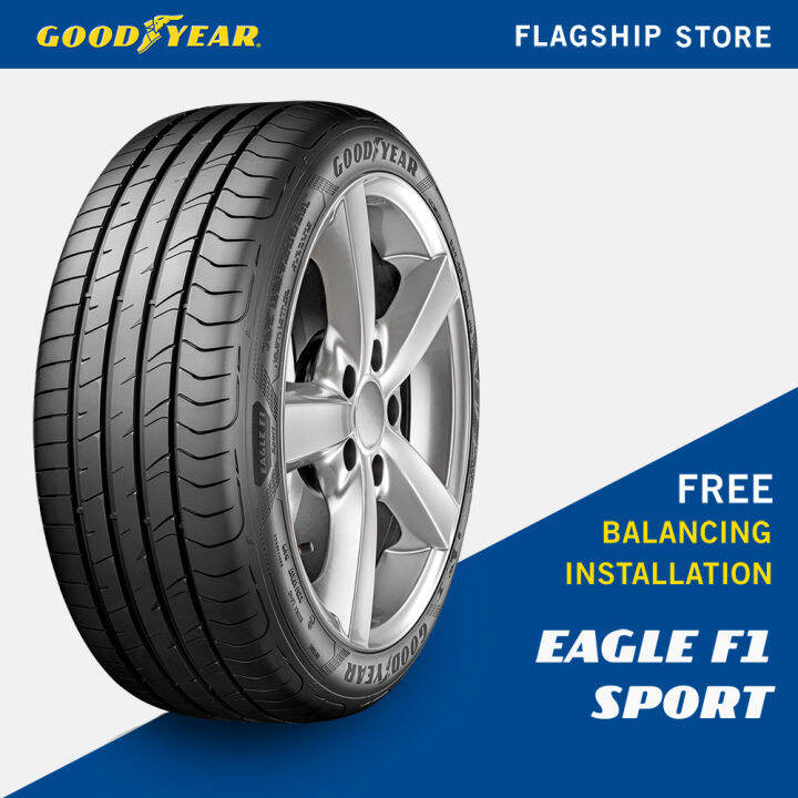 Goodyear 245/40R18 Eagle F1 Sport Tyre (Worry Free Assurance) - C