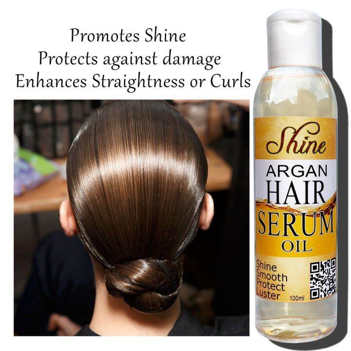 Buy 1 Get 1 Shine Argan Hair Serum Oil Lazada PH