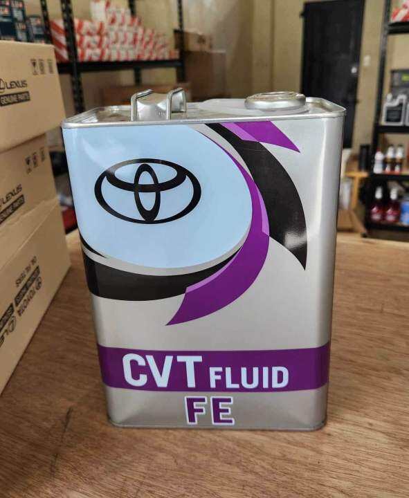 Genuine Toyota CVT fluid for automatic transmission models (Yaris/Vios ...