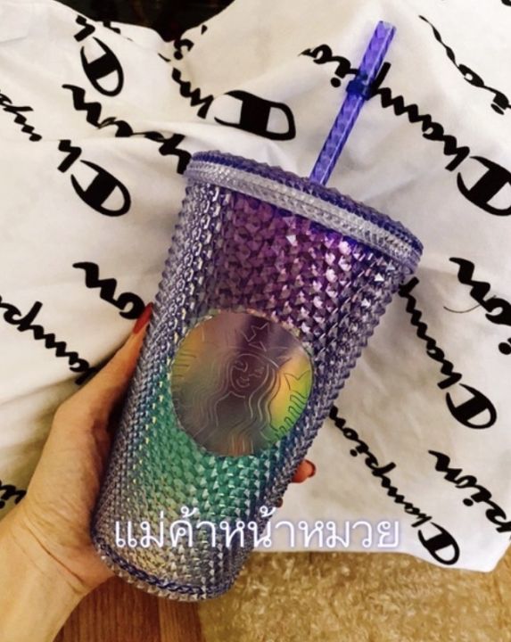 🧜‍♀️🇺🇸 Starbucks Bling Mermaid Cold Cup 16oz.