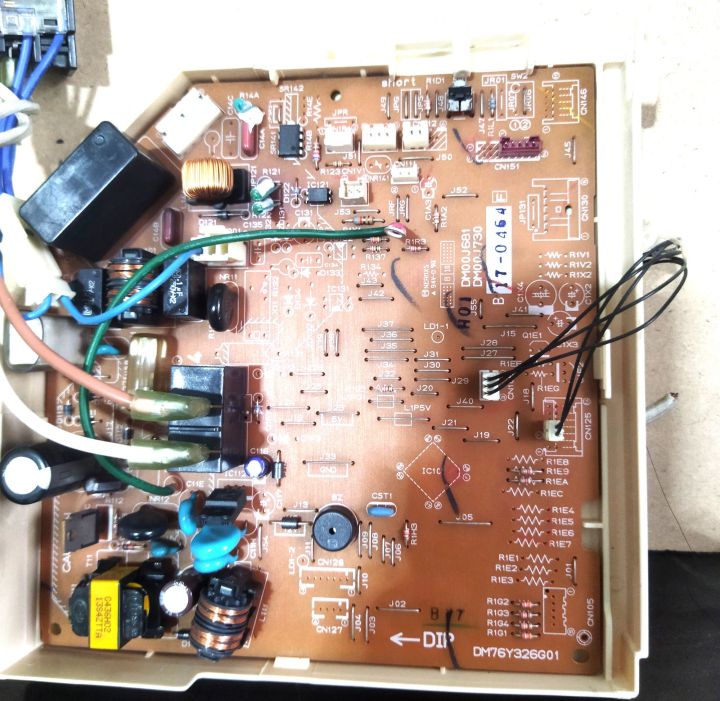 แผงวงจรแอร์มิตซูบิชิ-อิเล็คทริค-mitsubishi-electric-รุ่น-ms-s09yv-t1-dm76y326g01-อะไหล่แท้-อะไหล่ถอด