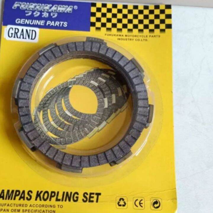 Kampas Kopling Plat Kopling Supra X Grand Fit New Fit Lama Revo Fukukawa Japan