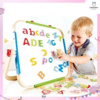 ชุดแม่เหล็ก Hape ABC Magnetic Letters 26 ชิ้น นำมาติดตู้เย็น หรือกระดานแม่เหล็กได้ ฝึกการเรียนรู้ตัวอักษรภาษาอังกฤษ