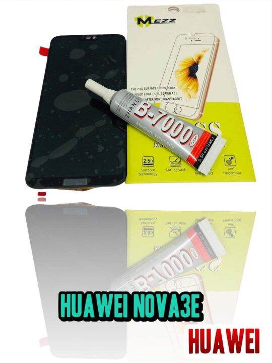 หน้าจอ-lcd-ทัชสกรีน-huawei-nova-3e-แท้วางใส่ง่าย-คมชัด-ทัชลื่น-แถมฟีมล์กระจกกันรอย-กาวติดหน้าจอ