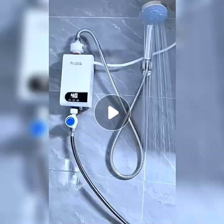 Perangkat Pemanas Air Listrik Instan dengan Inverter/Suhu Konstan dalam 3  Detik dan Mudah Dipasang di Dinding / Water Heater | Lazada Indonesia