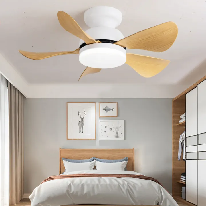 32Inch Variable Frequency Ceiling Fan Light Nordic Restaurant Fan
