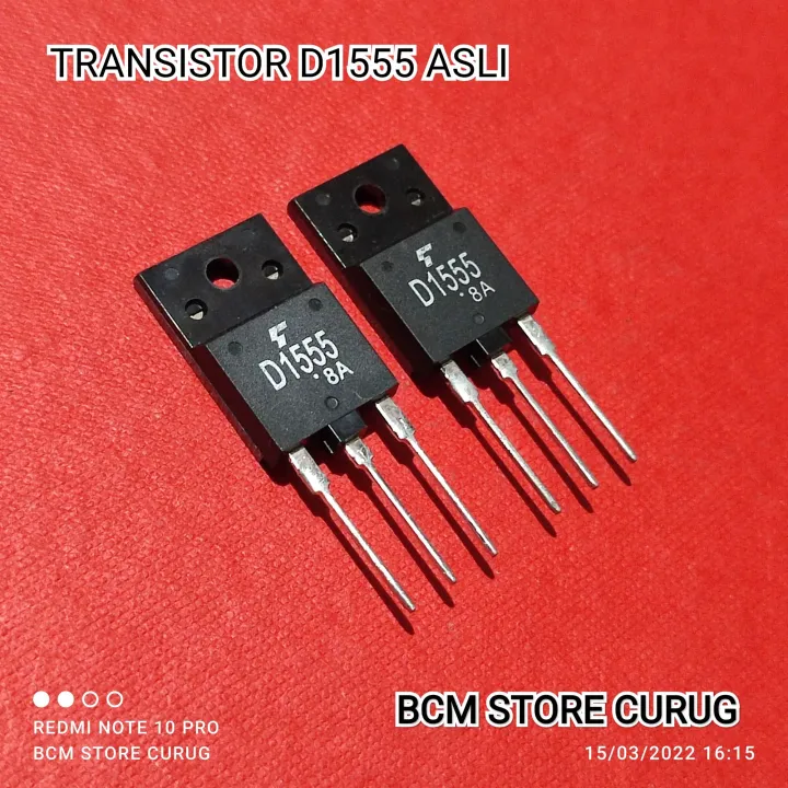 TRANSISTOR 2SD1555 D1555 D 1555 ASLI Lazada Indonesia
