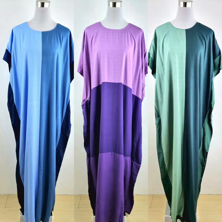 PEMBORONG KAFTAN KELAWAR KOSONG 3 WARNA/ BAJU KELAWAR KOSONG (POLOS 3 ...