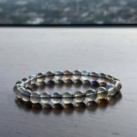 สร้อยข้อมือหินลาบราดอไรท์ ( Labradorite )  เนื้อใส เหลือบแรง เกรดสวยมากๆ ใส่ได้ทุกงาน ? 

เส้นนี้มีแสงชัดๆทุกเม็ดเหลือบสีโทนน้ำเงินผสมฟ้า