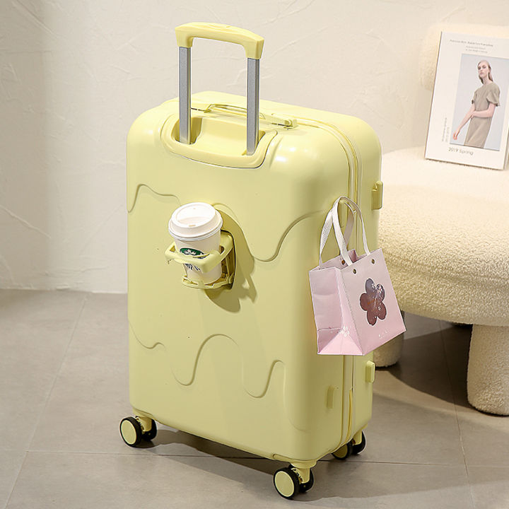 Multifunctional Ice Cream Luggage 24-Inch Password Suitcase Female ...