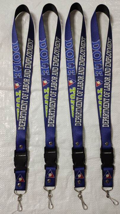 Department Of Labor And Employment (DOLE tupad) ID Lace Lanyards Sling ...