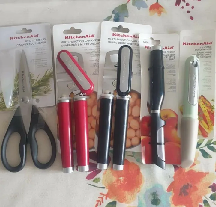 KitchenAid Spatula Mini, Slotted Turner, Peeler, Ice cream Scoop