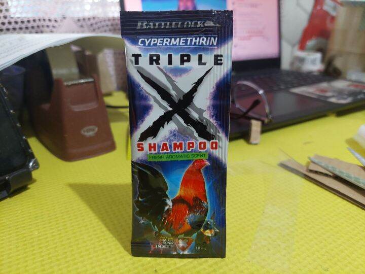 TRIPLE X SHAMPOO 10ML Lazada PH