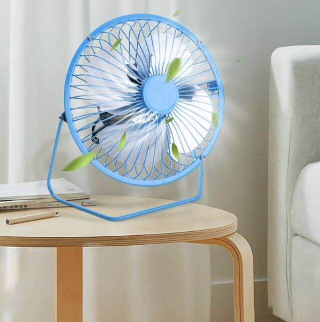 Multi Function Fan YRF001 4 Inch USB Plug Portable Metal Mini Fan With 360 Degree Adjustable