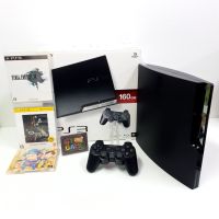 PS3 Slim 250GB. Charcoal Black Boxed ?CECH-2500A  แปลงลงเกมไว้ 14 เกม?