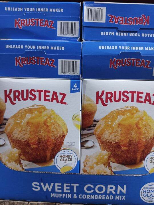 Krusteaz Muffin & Cornbread Mix Sweet Corn 1.8KG Lazada PH