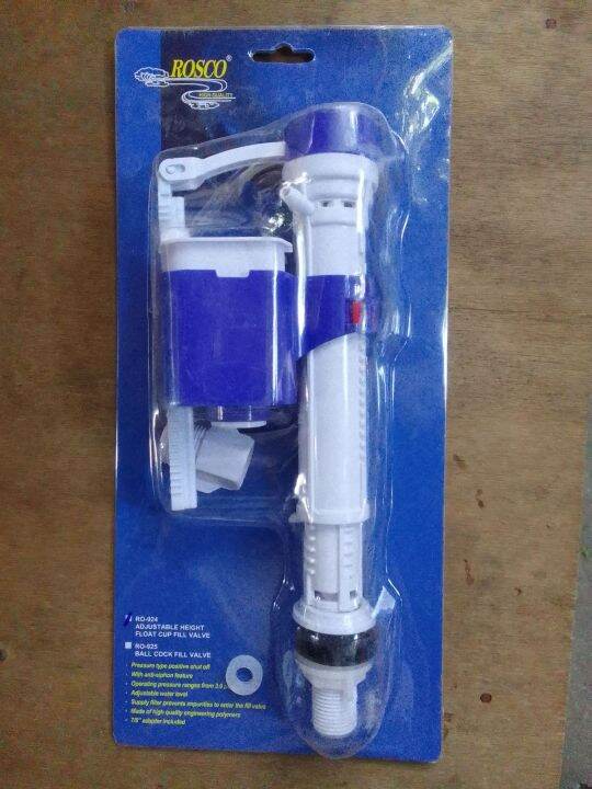 ROSCO ADJUSTABLE HEIGHT FLOAT CUP FILL VALVE RO924 FILL VALVE NG