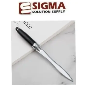 Letter Opener in Office Supplies - Black Letter Opener & Red Letter Opener  Stainless Steel Blade for Home/Office, Safe Mail Opener, Paper Cut