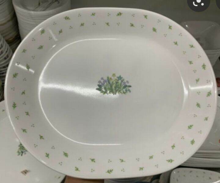 Corelle Herbs Country Serving Platter (31cm) Lazada