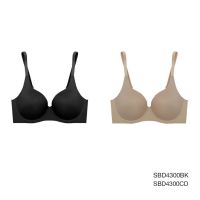 Sabina เสื้อชั้นใน (มีโครง) รุ่น Perfect Bra รหัส SBD4300 สีดำ/เนื้อเข้ม