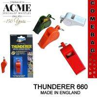 นกหวีด ACMA แท้ รุ่น Thunderer 660 นกหวีดแบบมีลูก ดัง 117dBA (แพคเก่า) MADE IN ENGLAND