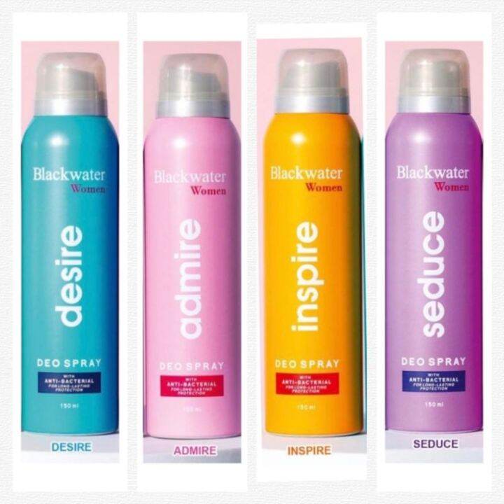 BLACKWATER WOMEN DEO SPRAY Lazada PH