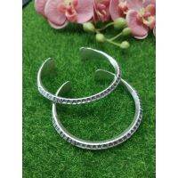 กำไลข้อมือเงินแท้ 95% เงินทำมือBangle Sterling Silver 95%  Hand Made Silver
*ราคานี้ต่อ 1 ชิ้น
*price is for 1 piece