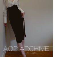 AOP Bustier Skirt กระโปรงเอวสูง เก็บหุ่น ** วัดไซส์อิงจากเอวสูงส่วนที่คอดที่สุด**