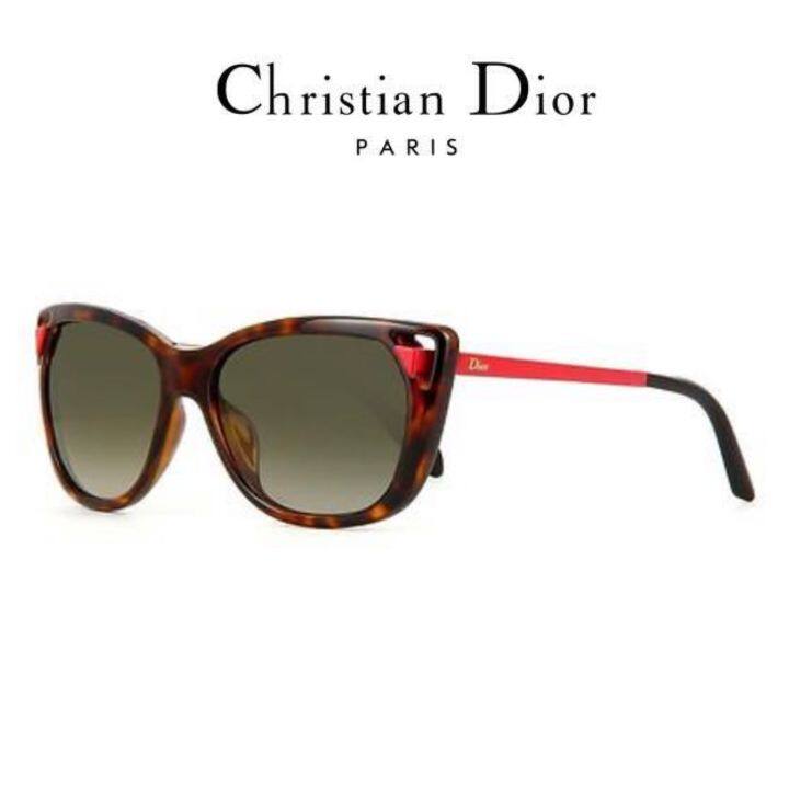 แว่น-dior-chromatic-1-แว่นตากันแดด-ของแท้100-รับประกัน1ปี-รุ่น-6lyha-สีน้ำตาล-แดง-christian-dior-made-in-italy