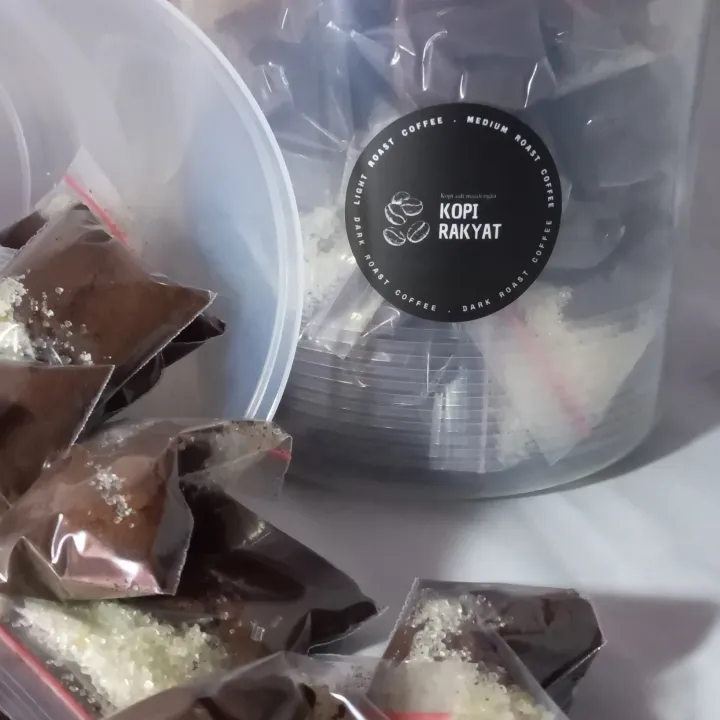 kopi sachet murah 1 toples /kopi hitam Lazada Indonesia