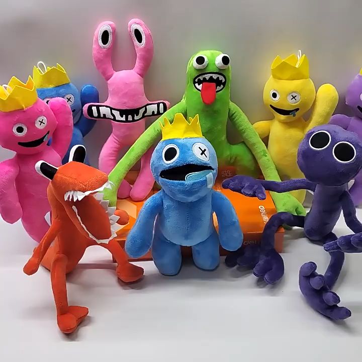 5PCS Rainbow Friends Soft Stuffed Plush Toys,Animal Plush Doll,Rainbow  Friends Plushies Toys for Fans & Kids Best for Birthdays, Thanksgiving, ( Blue+Green+Orange+Purple+Red) : : Toys & Games