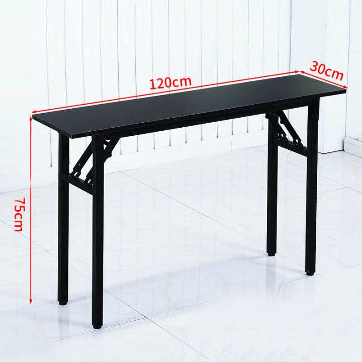 Wall shelf long narrow desk small desk simple outdoor folding table