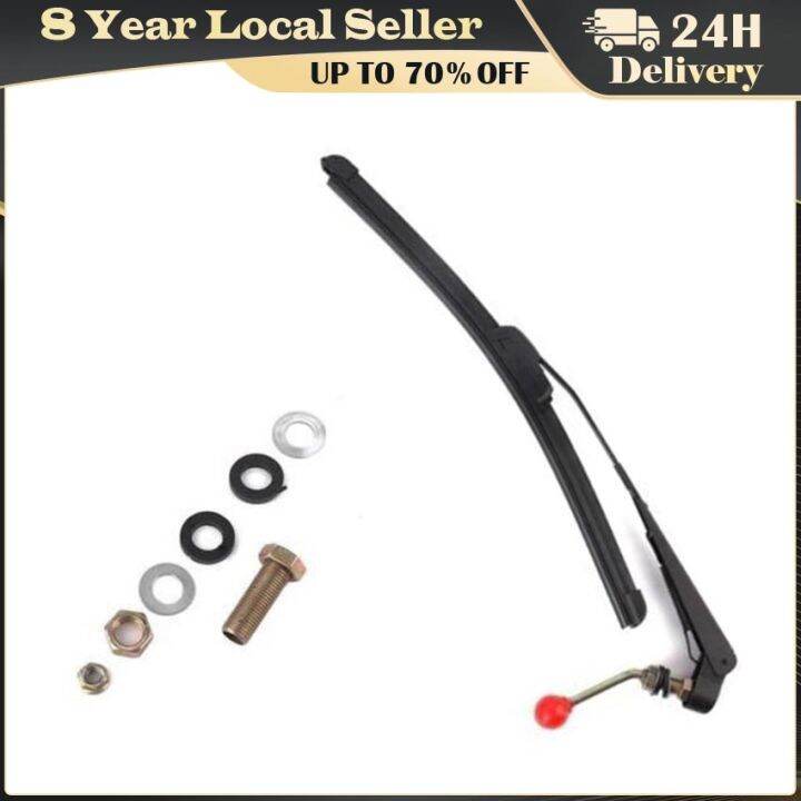 ️【Same Day Delivery】 450/400mm Hand Operated Front Windshield Wiper