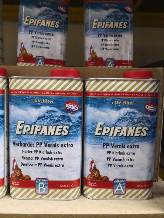Epifanes PP Varnish Extra, 2 part Varnish 2 liter Lazada