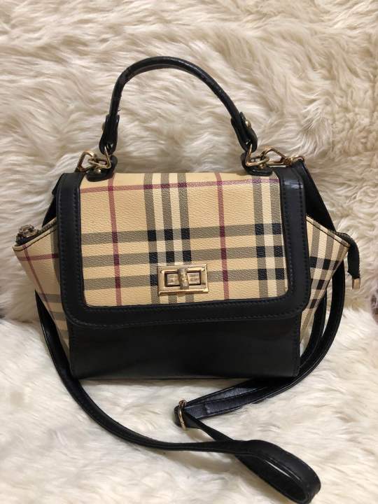Burberry 2-way with sling preloved | Lazada PH