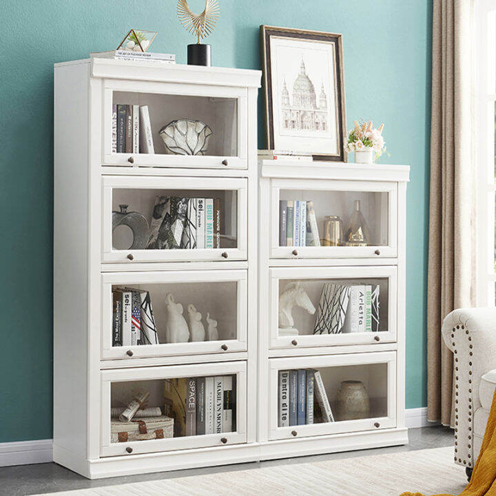 AmericanStyle Solid Wood Bookcase Storage Storage