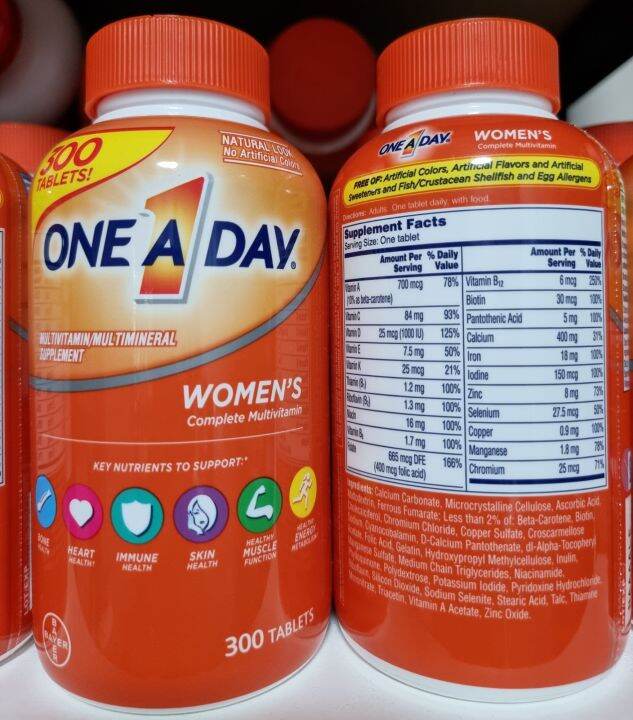One A Day Women's Health Formula Multivitamin (300 tablets) Lazada PH