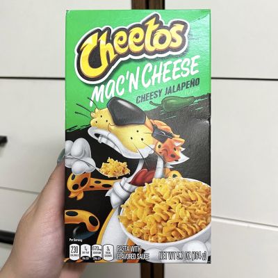 Cheetos Mac’N Cheese Cheesy Jalapeño ชีโตส แมคแอนด์ชีสรสพริกหยวกฮาลาเปนโย