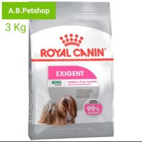 Royal Canin mini Exigent อาหารสุนัขทานยาก ขนาด 3 กก