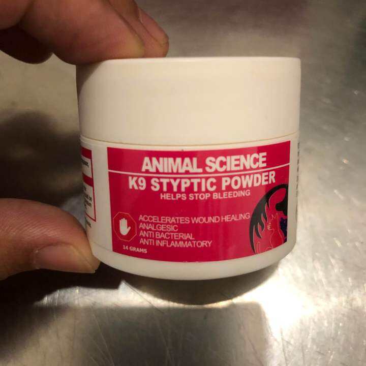 Animal Science Styptic Powder (stop bleeding) Lazada PH