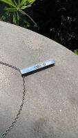 OSSO “geolocation “ pendant on neck