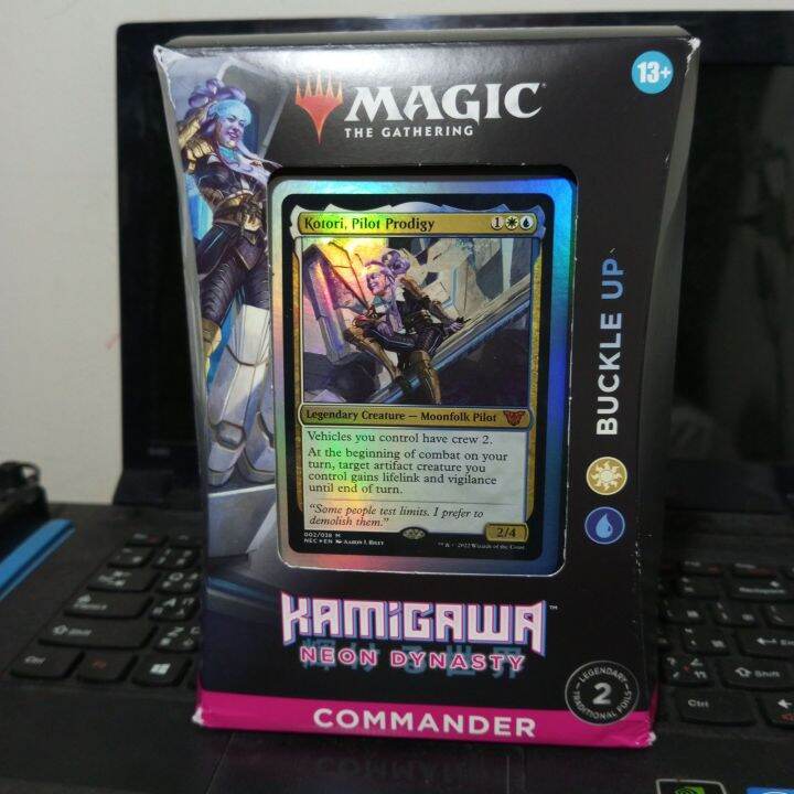 Magic the Gathering Buckle Up Kamigawa Neon Dynasty Commander Deck